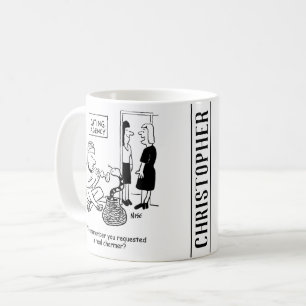 Snake Charmer at the Dating Agency Coffee Mug