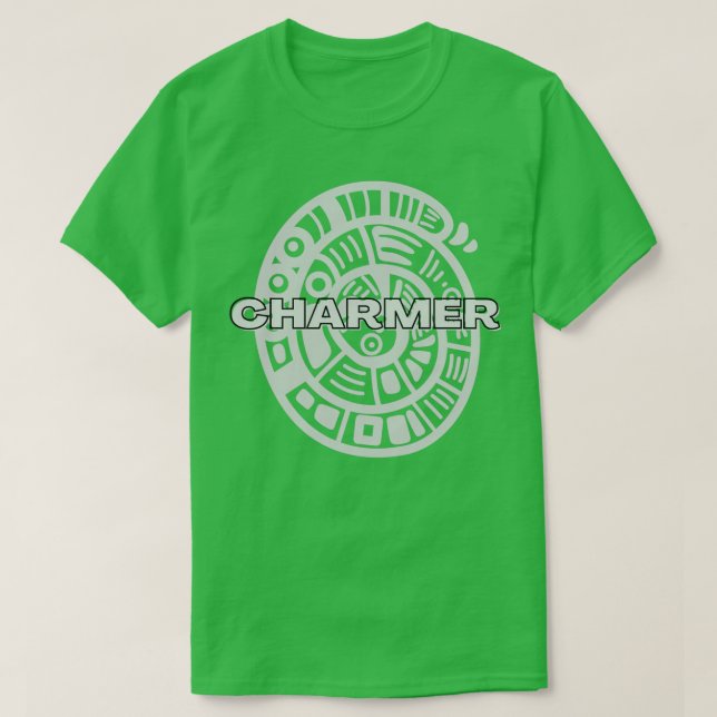 Snake Charmer black  T-Shirt (Design Front)