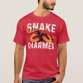 Snake Charmer Wildlife Biologist Gift vintage T-Shirt