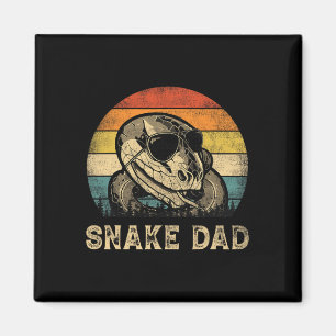 Snake Dad Snake Lovers Daddy Father's Day Magnet