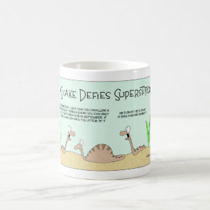 Snake Defies Superstition Coffee Mug