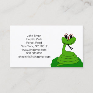 Snake Design Business Card