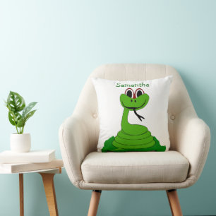 Snake Design Personalised Cushion