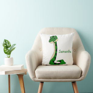 Snake Design Personalised Cushion