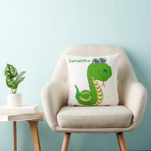 Snake Design Personalised Cushion