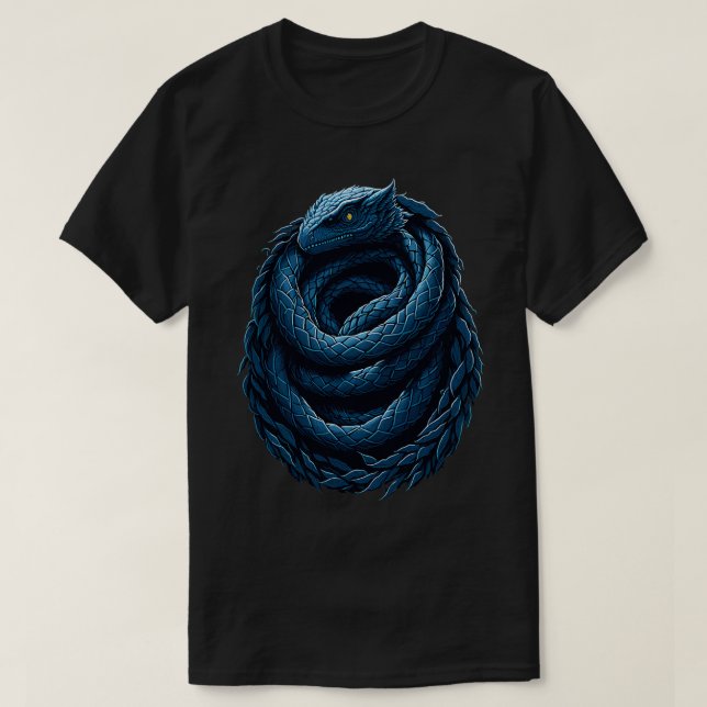 Snake design T-Shirt (Design Front)