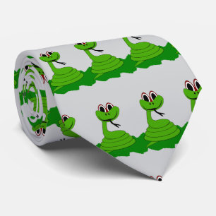 Snake Design Tie