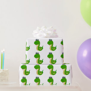 Snake Design Wrapping Paper