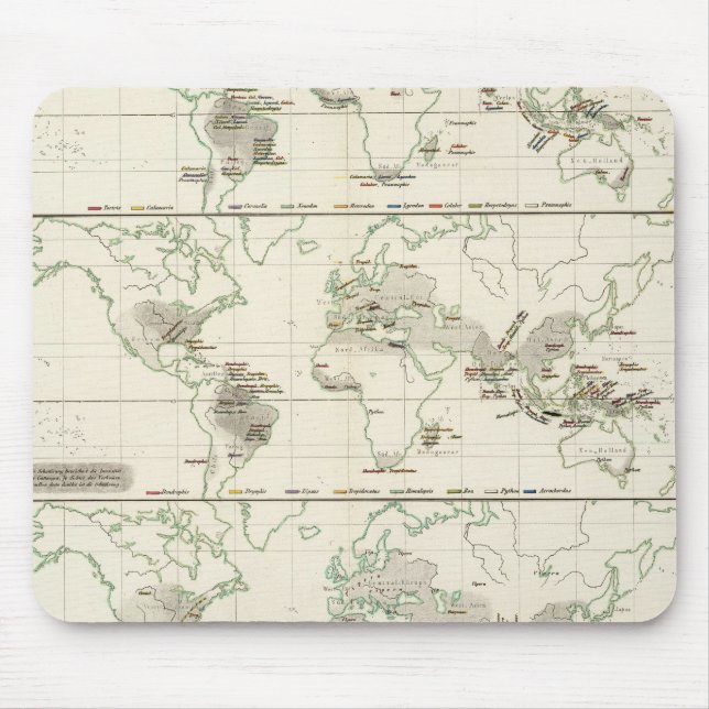 Snake Distributions Mouse Mat (Front)