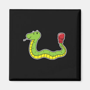 Snake Does Boxing Magnet