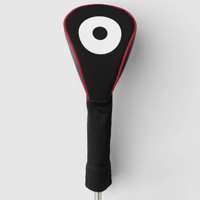 SNAKE EYE GOLF HEAD COVER (Front)