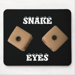SNAKE EYES MOUSE MAT