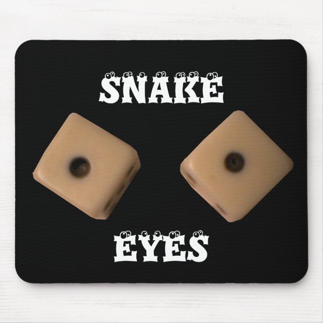 SNAKE EYES MOUSE MAT (Front)