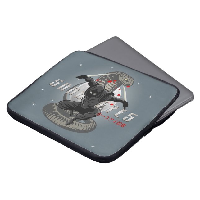 Snake Eyes Ninja | 15" Laptop Sleeve (Front Top)