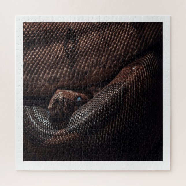 "Snake-face" Jigsaw Puzzle (Vertical)