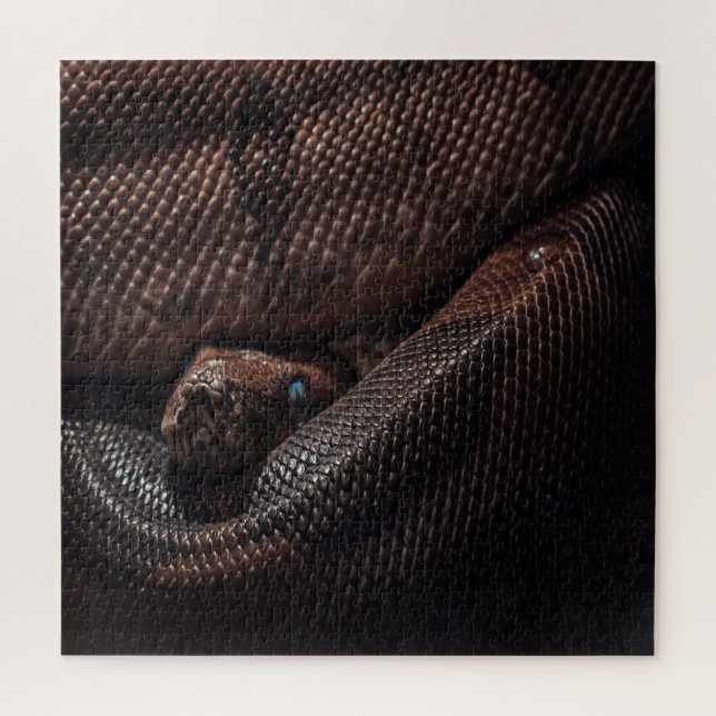 "Snake-face" Jigsaw Puzzle (Vertical)