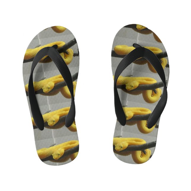 Snake Flip Flops (Footbed)