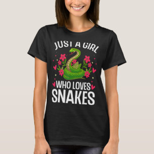 Snake For Girls Women Snake Kids Toddler T-Shirt