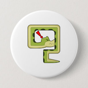 Snake Game 7.5 Cm Round Badge