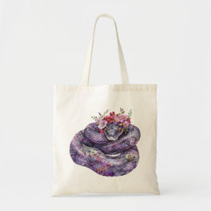 Snake Gate Floral Garden Tote Bag