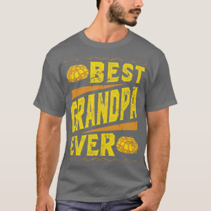 Snake Grandpa Herpetologist Ball Python T-Shirt