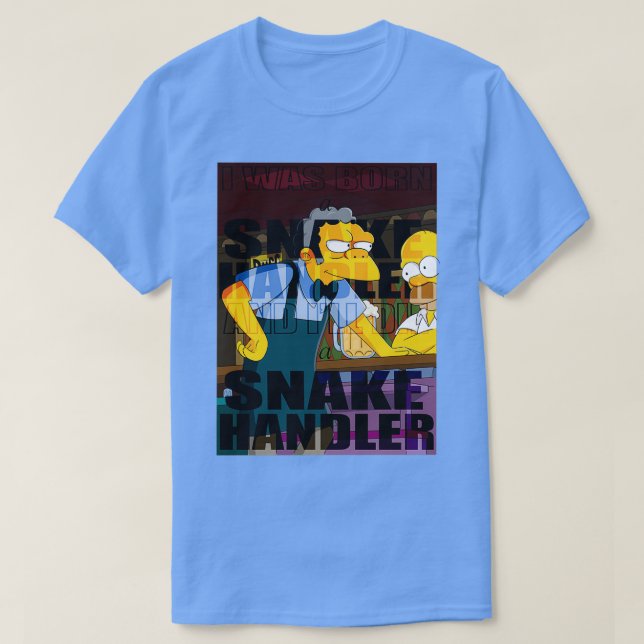 Snake handler T-Shirt (Design Front)