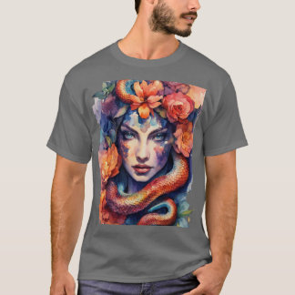 Snake head in the watercolor style T-Shirt