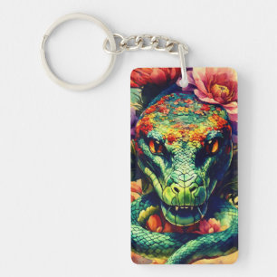 Snake head  key ring