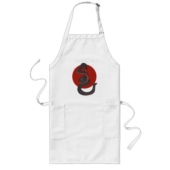 Snake in the Grass Long Apron (Front)