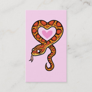 Snake Love Business Card