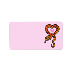 Snake Love Label