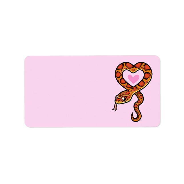 Snake Love Label (Front)