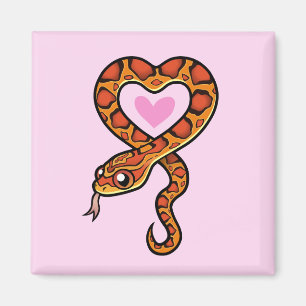 Snake Love Magnet