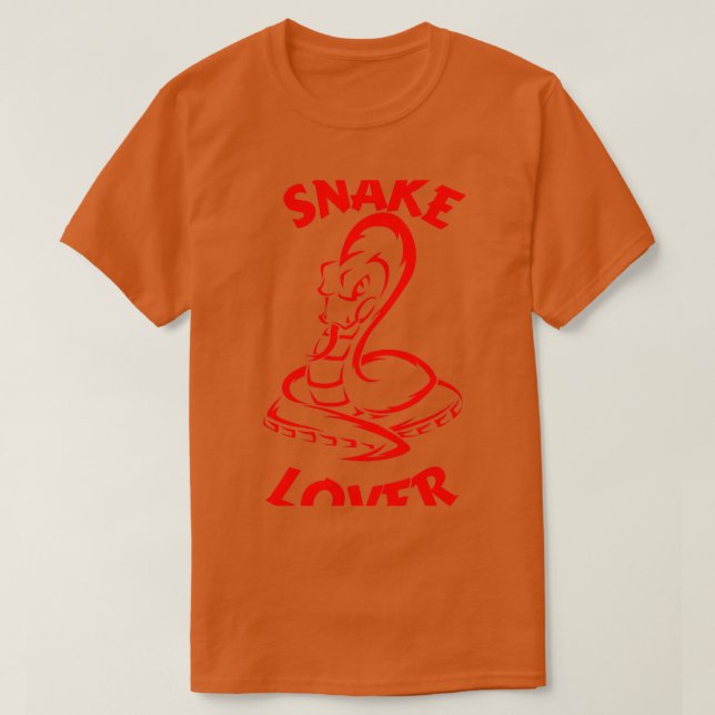 Snake Lover  (5) T-Shirt (Design Front)