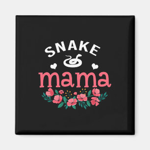 Snake Mama Gifts Womens Mum Cute Snake Pet Lover C Magnet