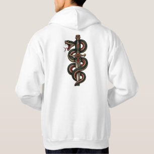 Snake Medical Symbol Hoodie