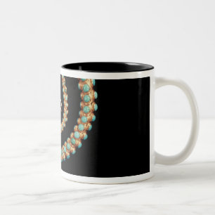 Snake necklace, 1844 Two-Tone coffee mug