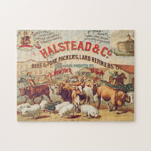 Snake Oil and Old Ads 6 Jigsaw Puzzle (Horizontal)