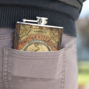 Snake Oil Hip Flask