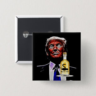 Snake Oil Salesman Button