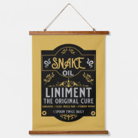 Snake oil salesman funny gifts for sales people  
