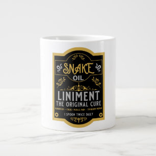 Snake oil salesman funny gifts for sales people   large coffee mug