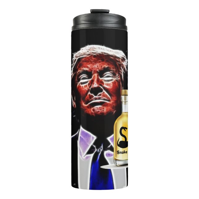 Snake Oil Salesman Thermal Tumbler (Front)