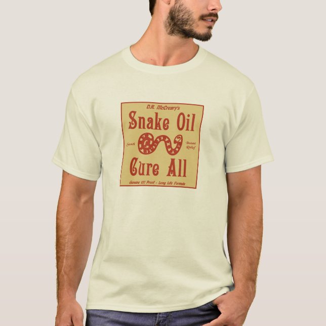 "Snake Oil" T-Shirt (Front)