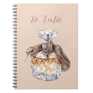 Snake Perfume Bottle Notebook