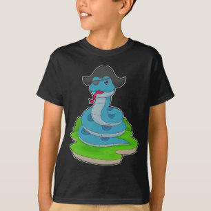 Snake Pirate Pirate hat T-Shirt