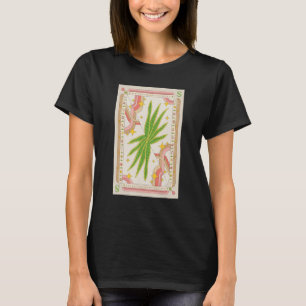 Snake Plant Houseplant Illustration Playing Card D T-Shirt