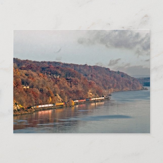 Snake Railroad Postcard (Front)