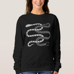 Snake Reptile Fans Herpetologist Ophiologist Ophio Sweatshirt