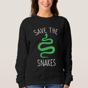 Snake Reptile Herpetologist Ophiologist Ophiology Sweatshirt